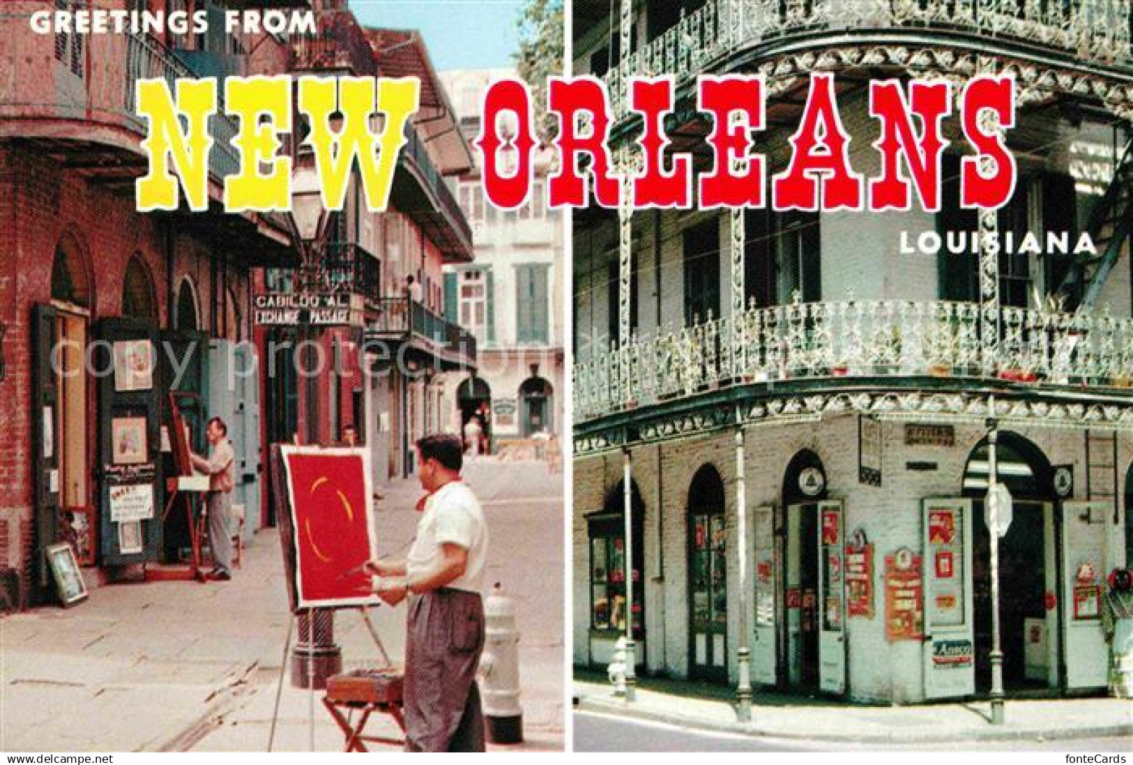 New Orleans Louisiana Teilansichten