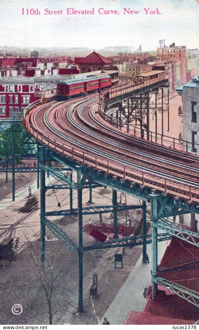 NEW YORK / 110TH ELEVATED CURVE