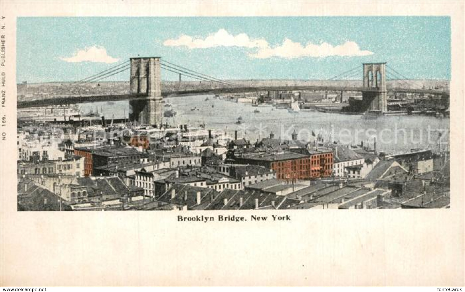 New York City Brooklyn Bridge