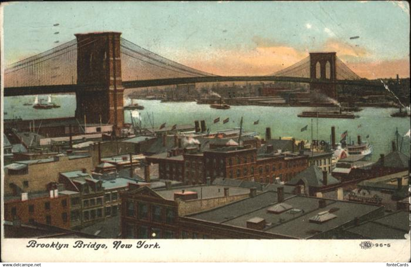 New York City Brooklyn Bridge