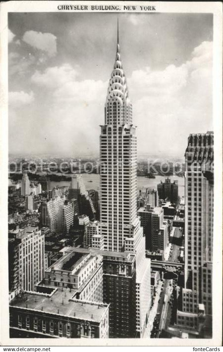 New York City Chrysler Building Skyscraper