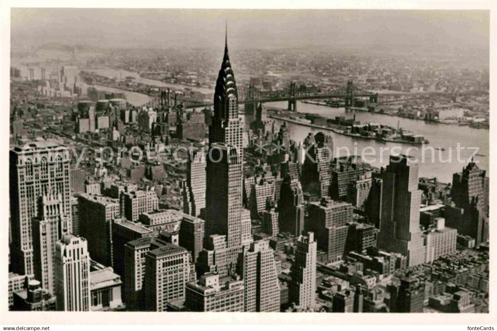 New York City Empire State Building Chrysler Building