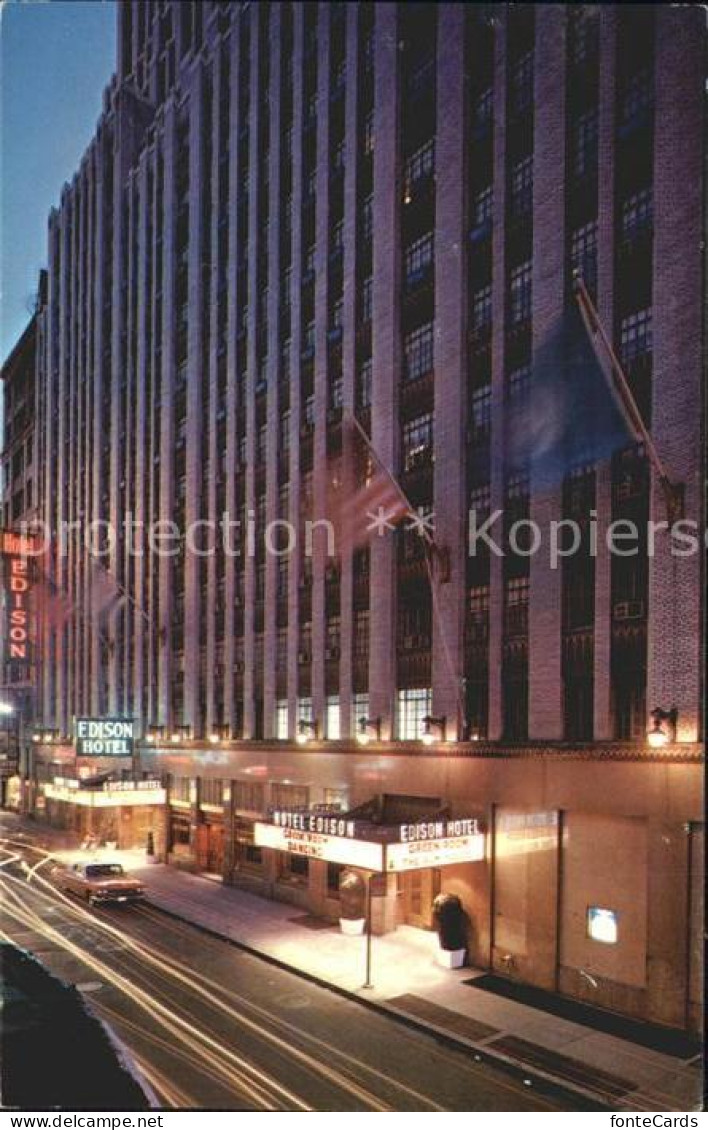 New York City Hotel Edison