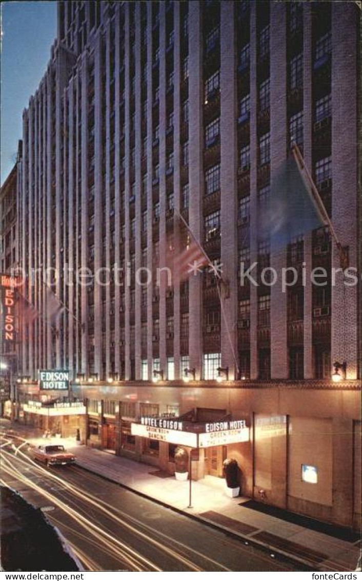 New York City Hotel Edison