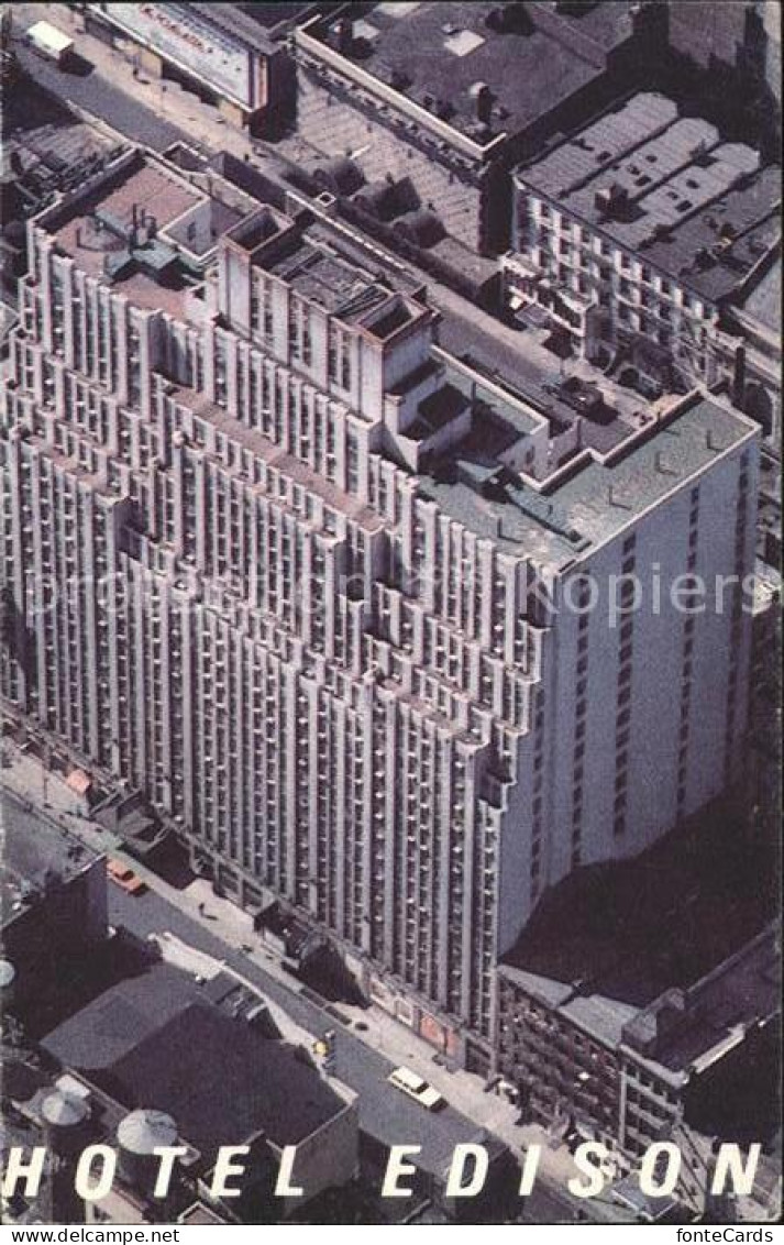 New York City Hotel Edison
