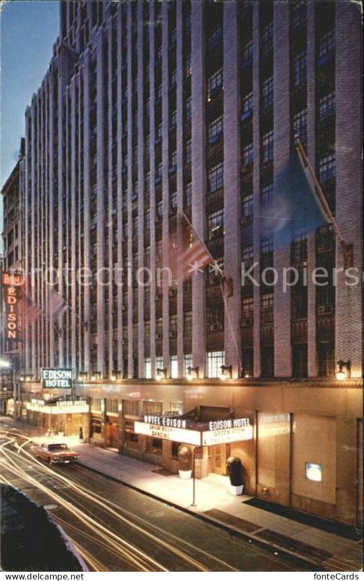 New York City Hotel Edison