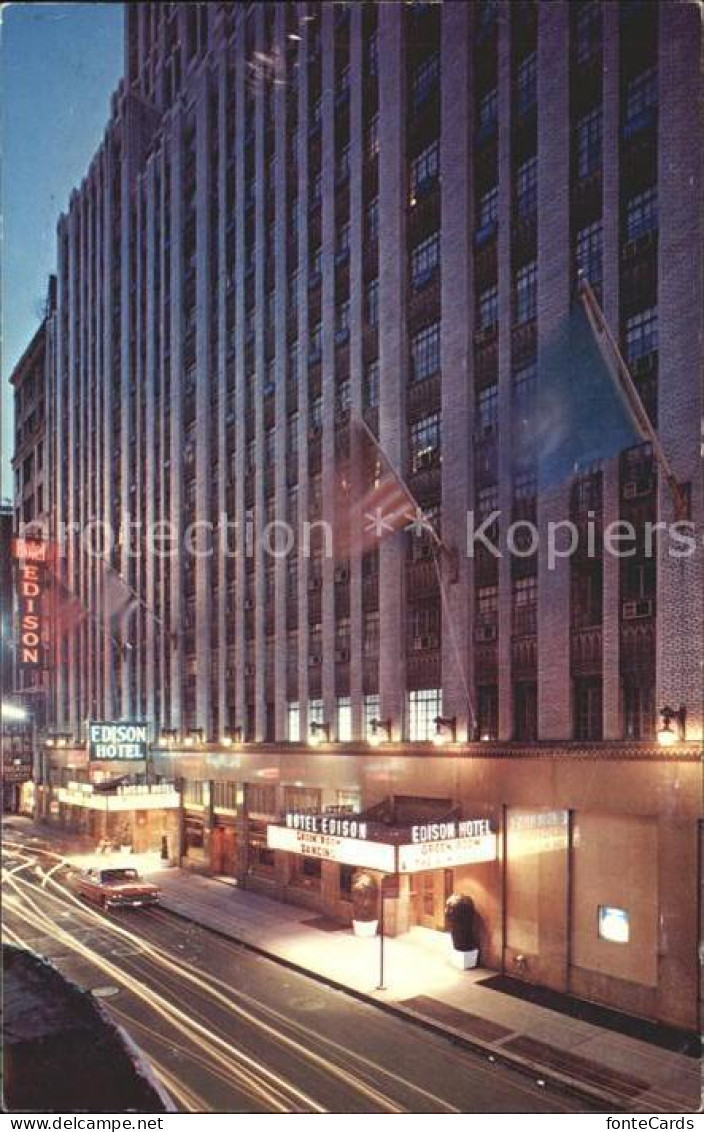 New York City Hotel Edison