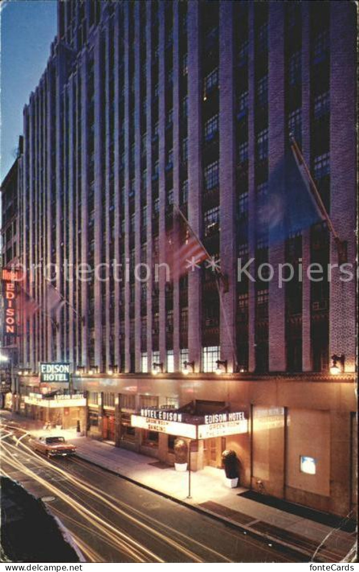 New York City Hotel Edison
