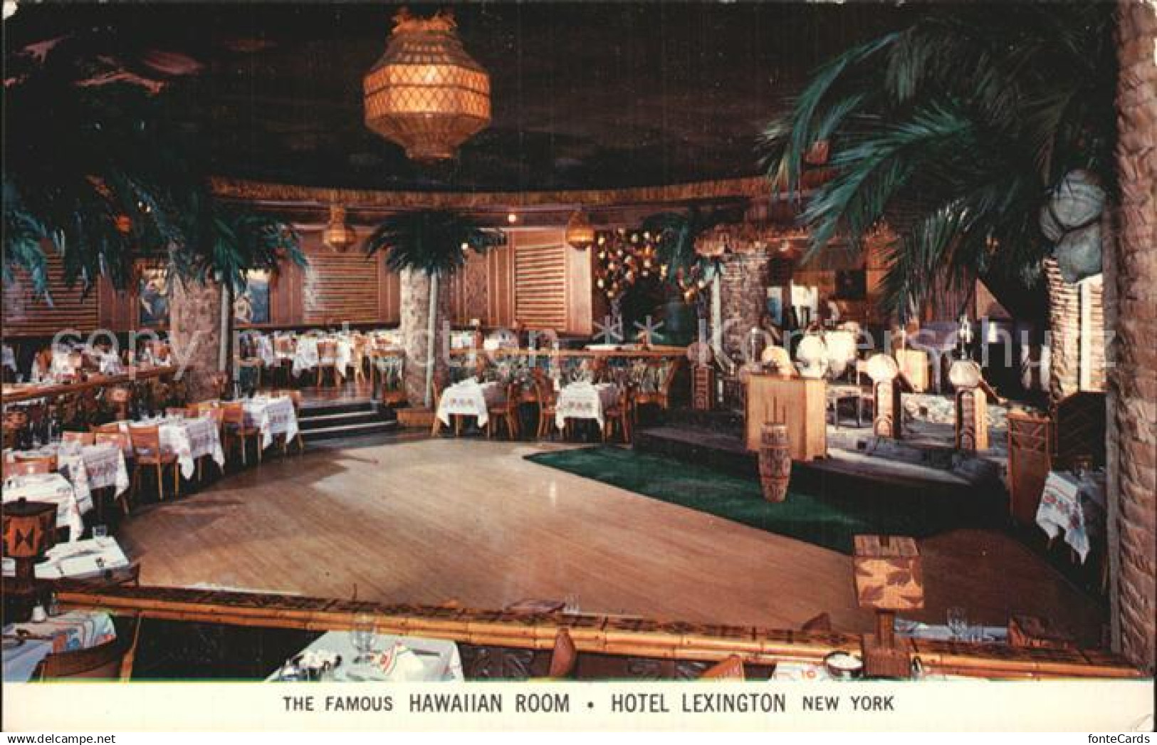 New York City Hotel Lexington Hawaiian Room