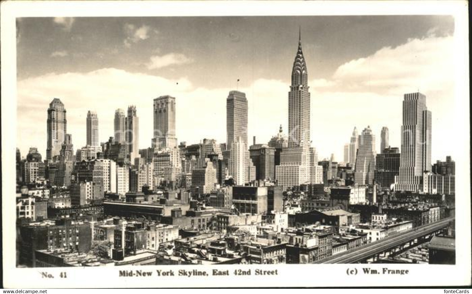 New York City Mid New York Skyline