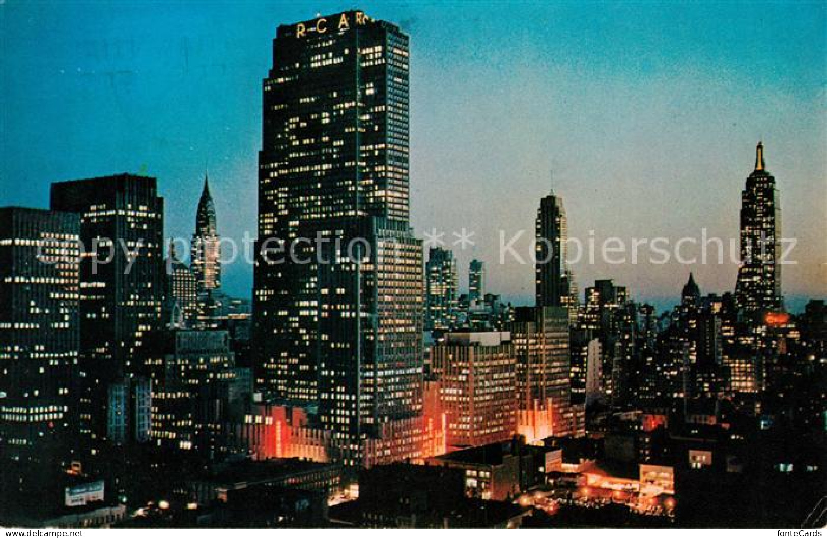 New York City Midtown Manhattan Empire State Building Chrysler Building