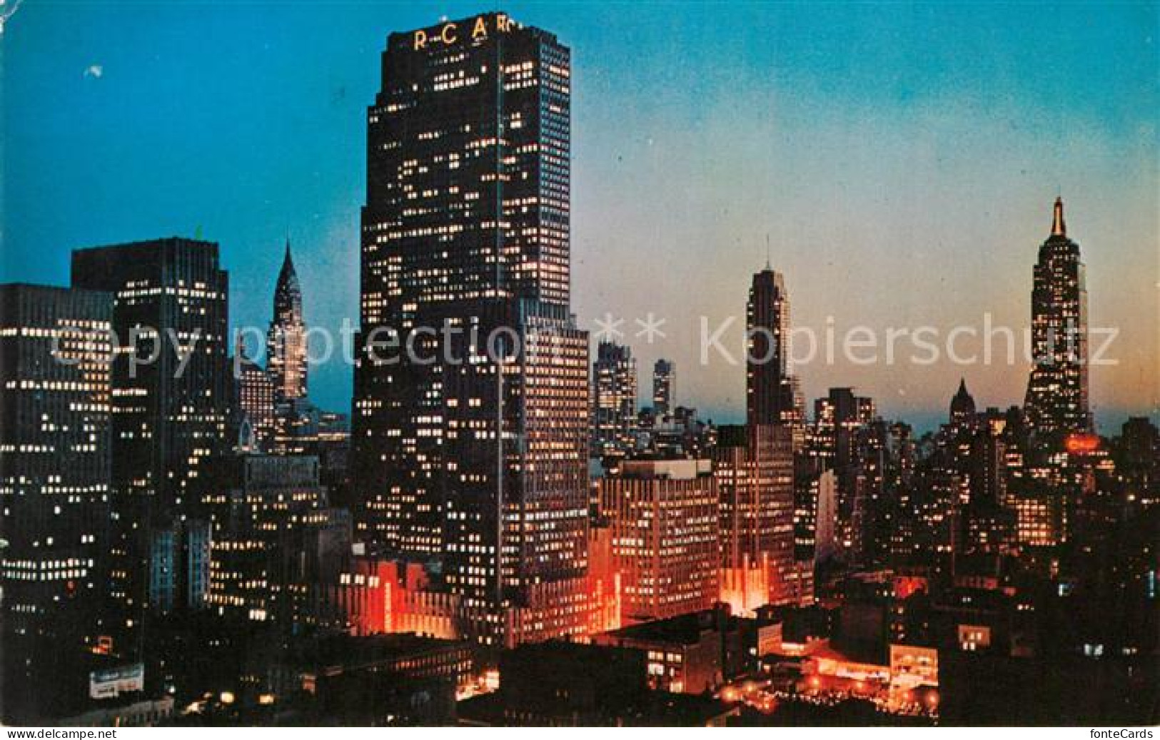 New York City Midtown Manhattan Empire State Building Chrysler Building