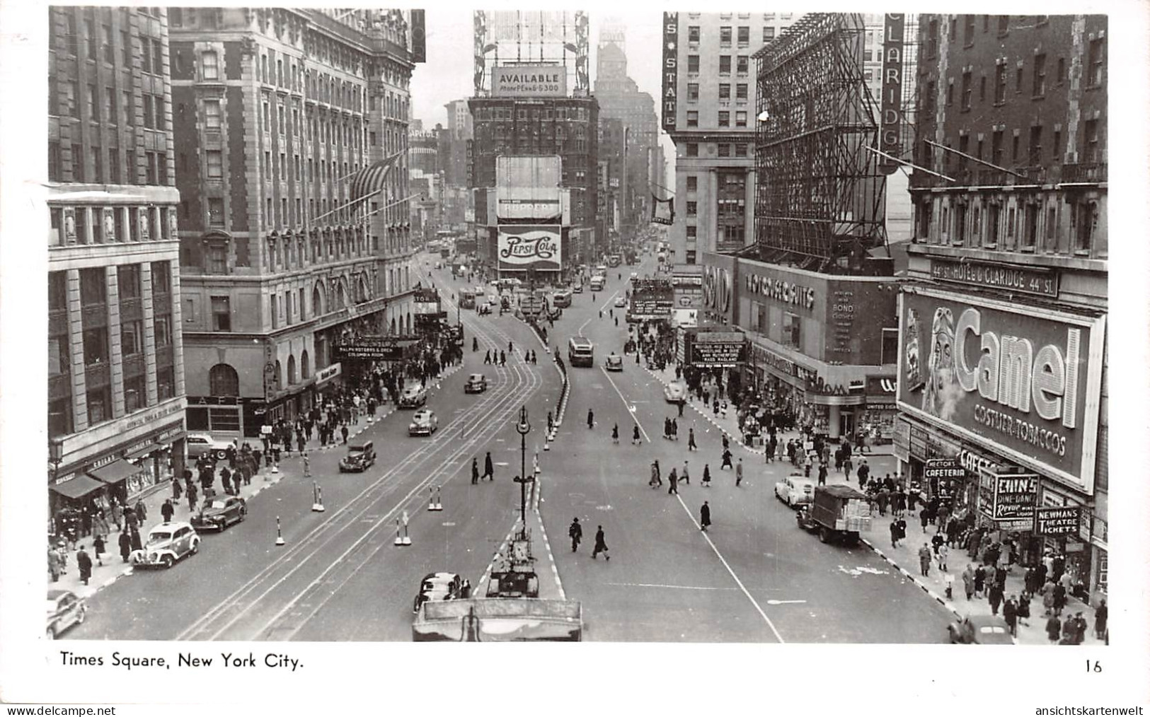 New York City NY Time Square ngl #164.004