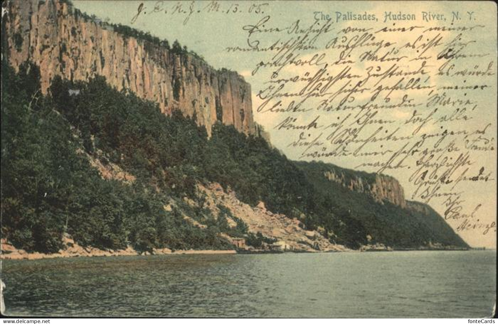 New York City Palisades Hudson River