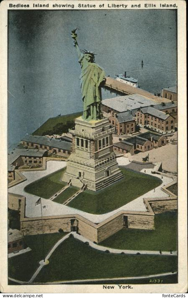 New York City Statue of Liberty Ellis Island