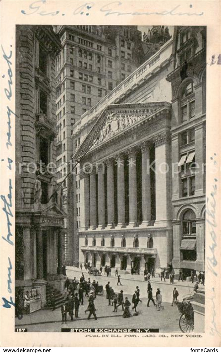 New York City Stock Exchange Wall Street