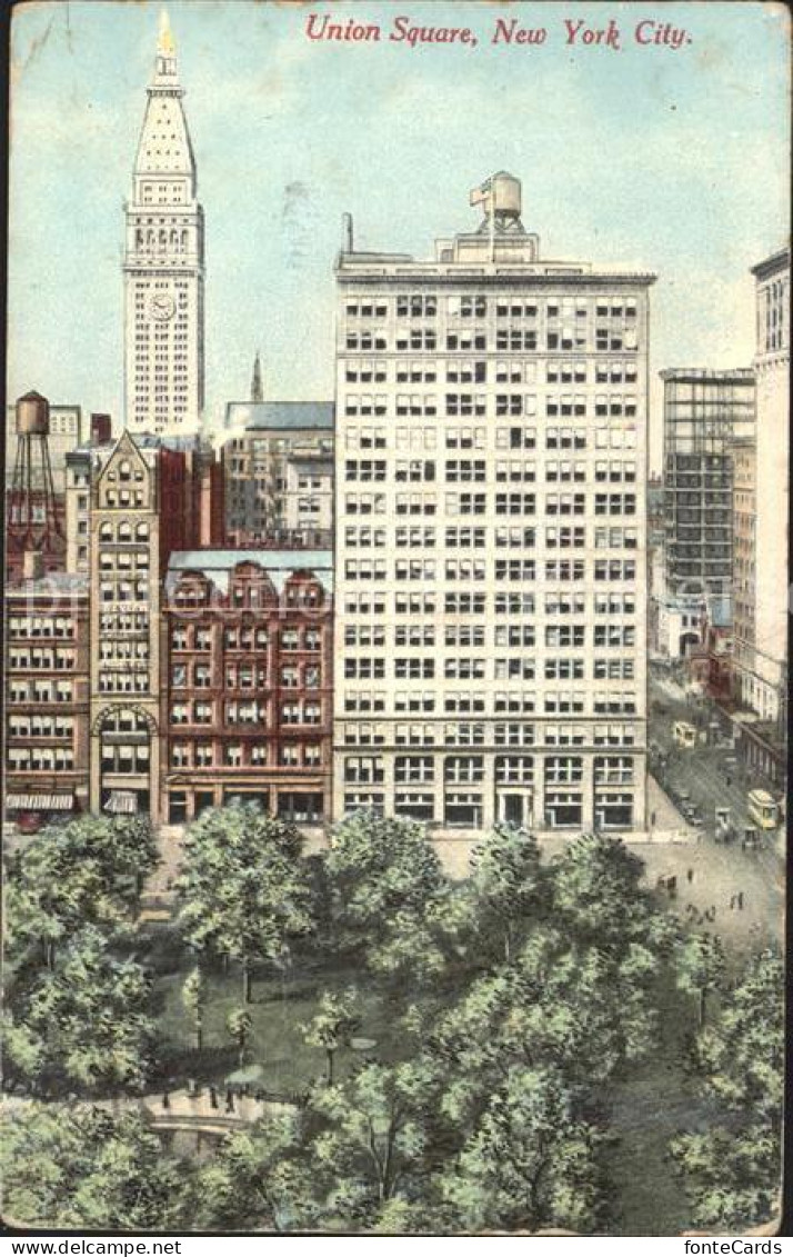 New York City Union Square Skyscraper