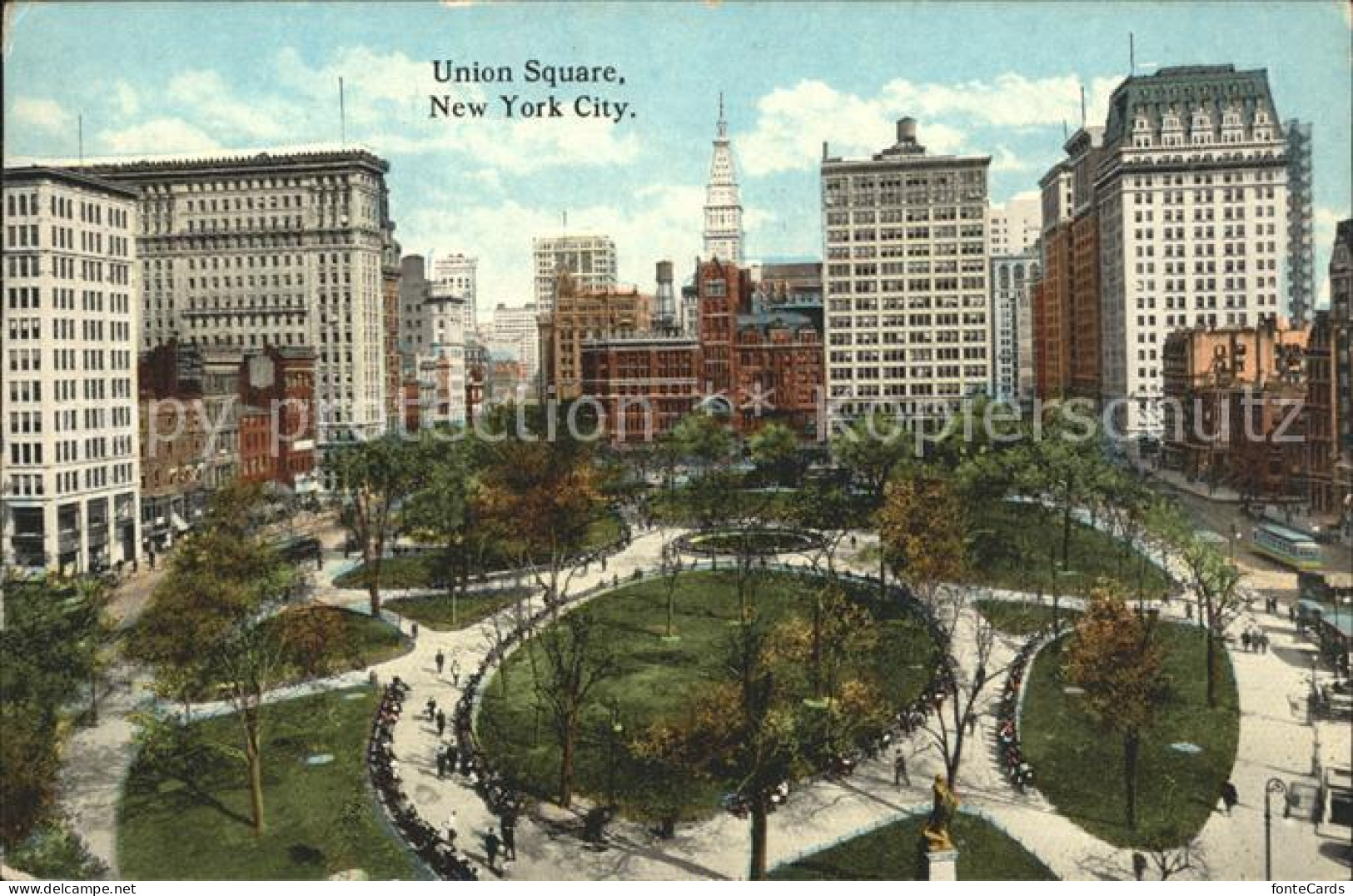 New York City Union Square Skyscraper