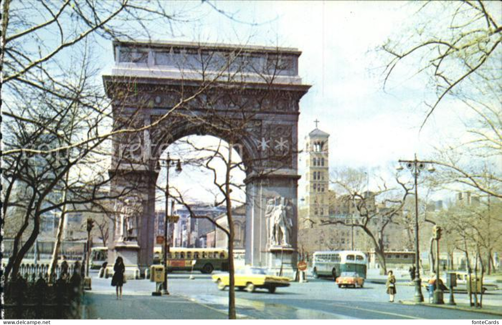 New York City Washington Arch Greenwich Village