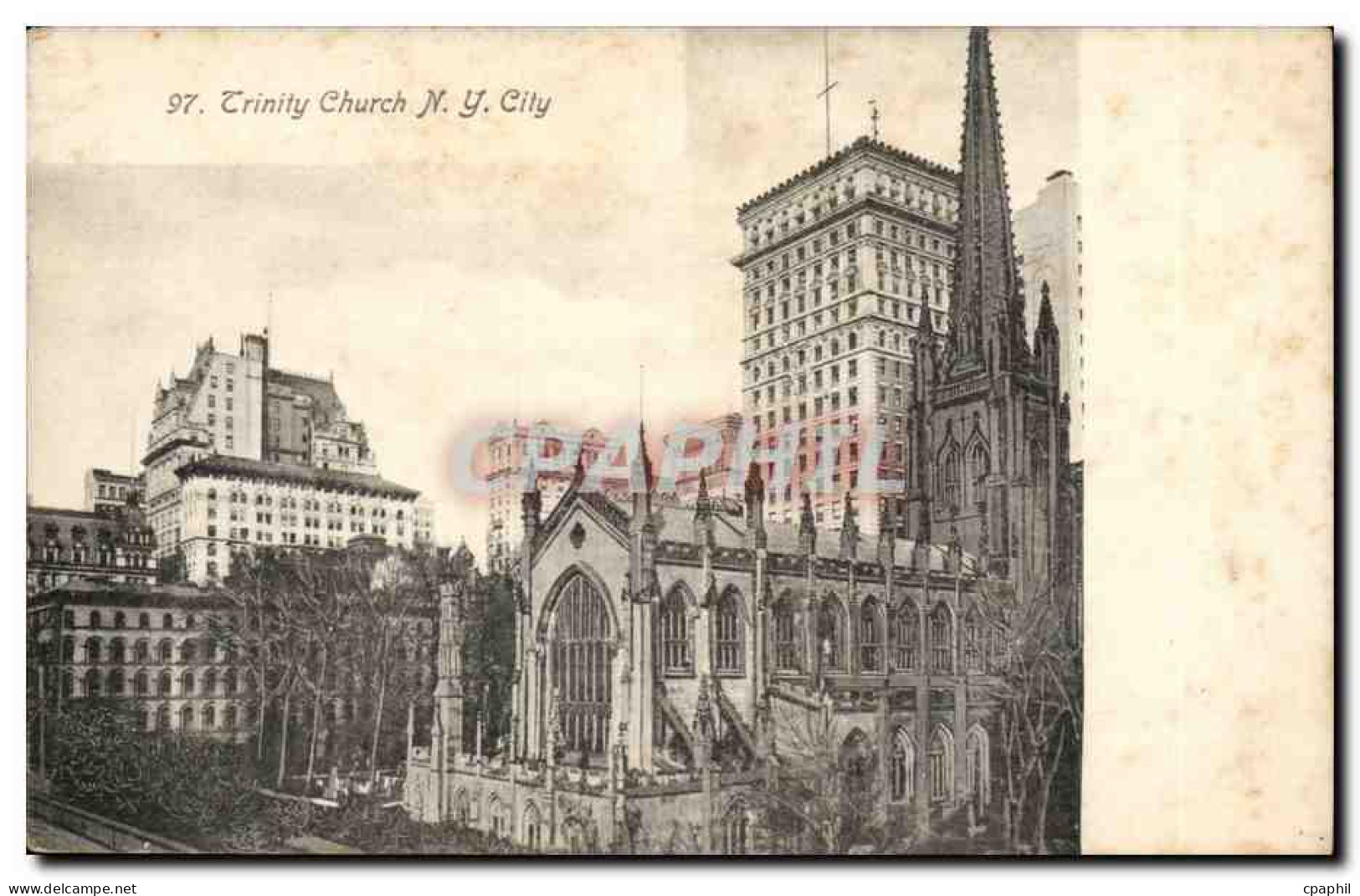 New York- Trinity Church- New York City- CPA
