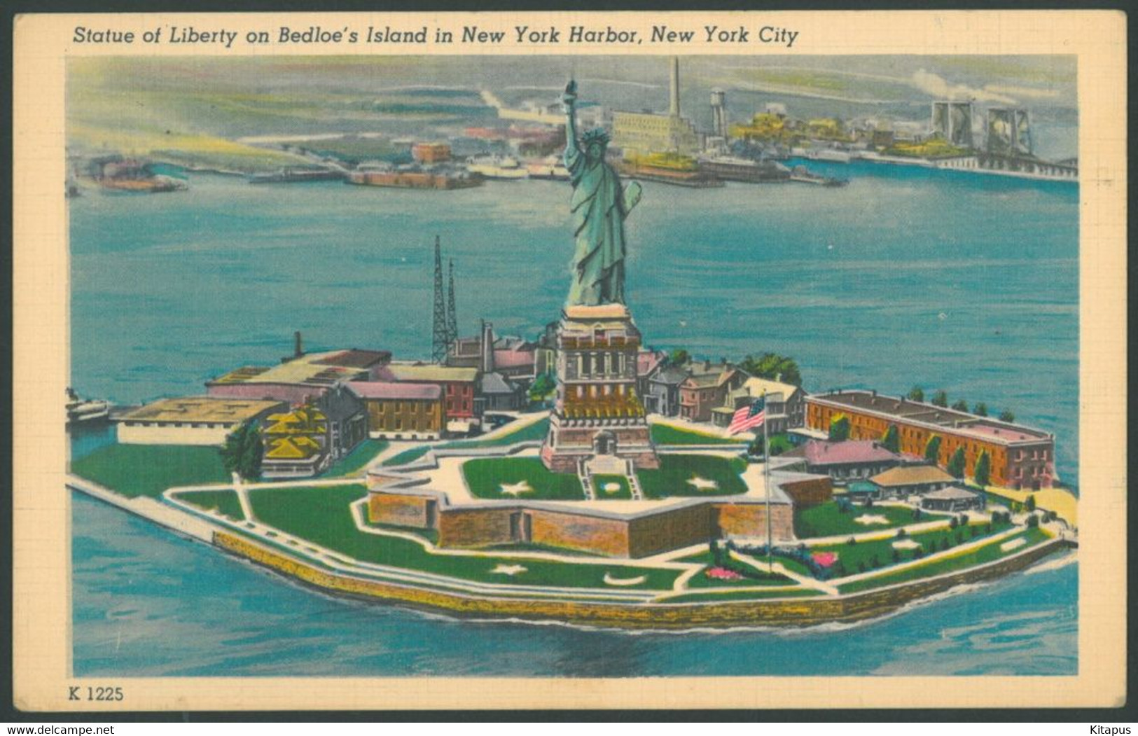 NEW YORK vintage postcard USA