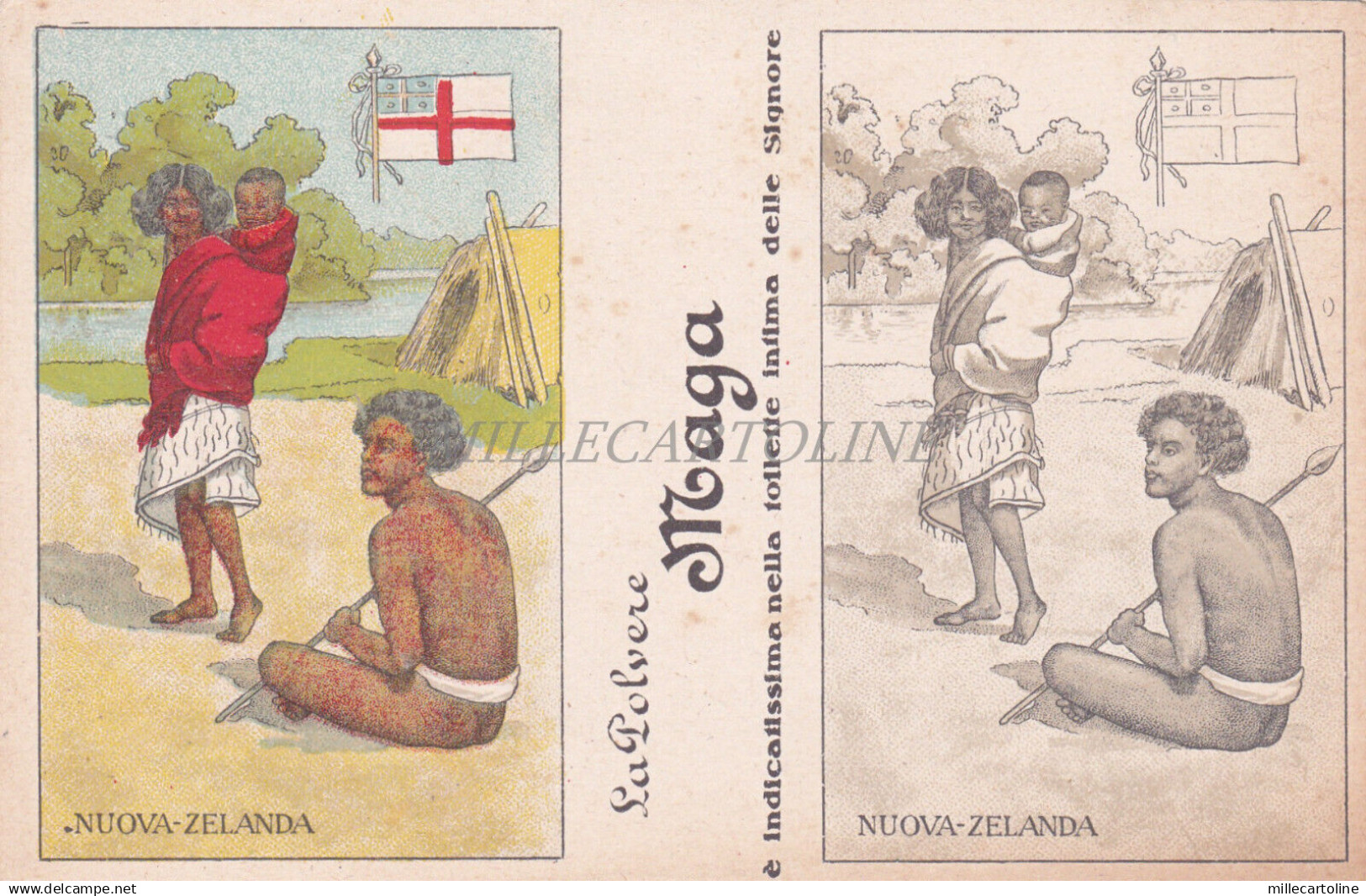 NEW ZEALAND - La Polvere MAGA Nuova Zelanda Advertising