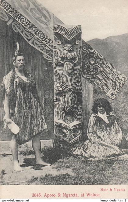 Aporo & Ngareta at Wairoa