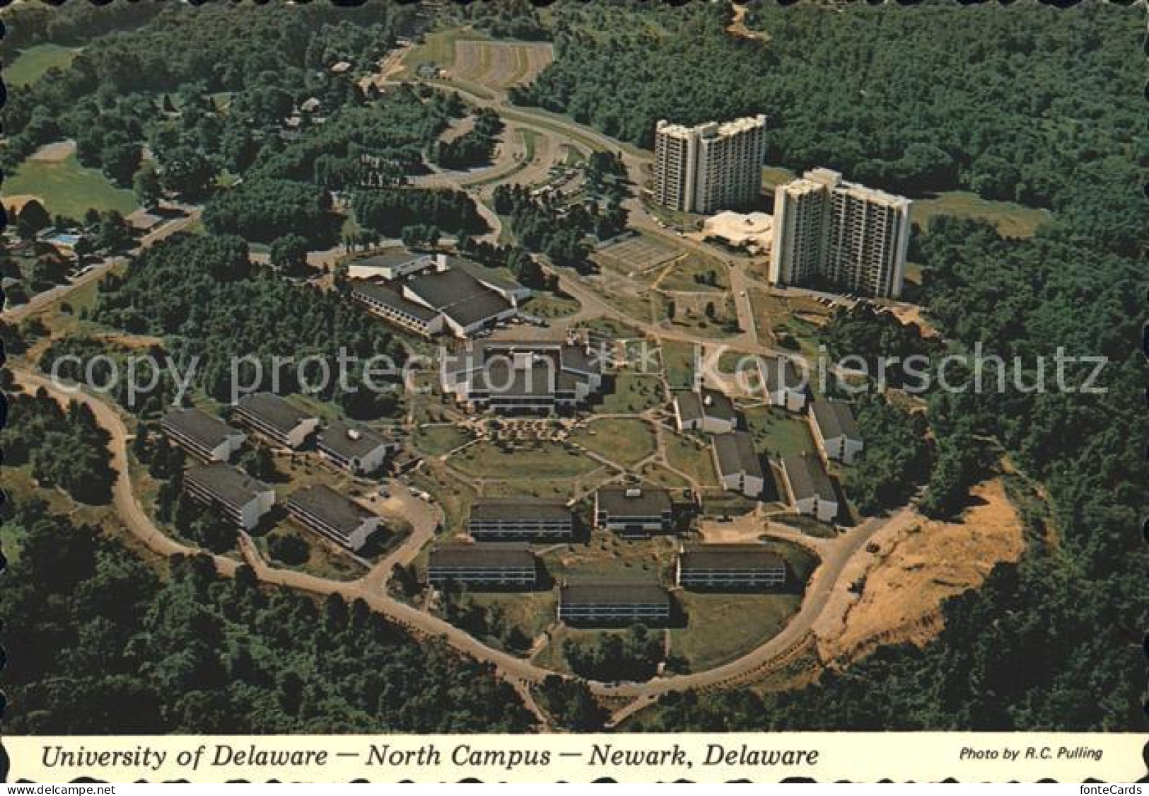 Newark Delaware Fliegeraufnahme University of Delaware