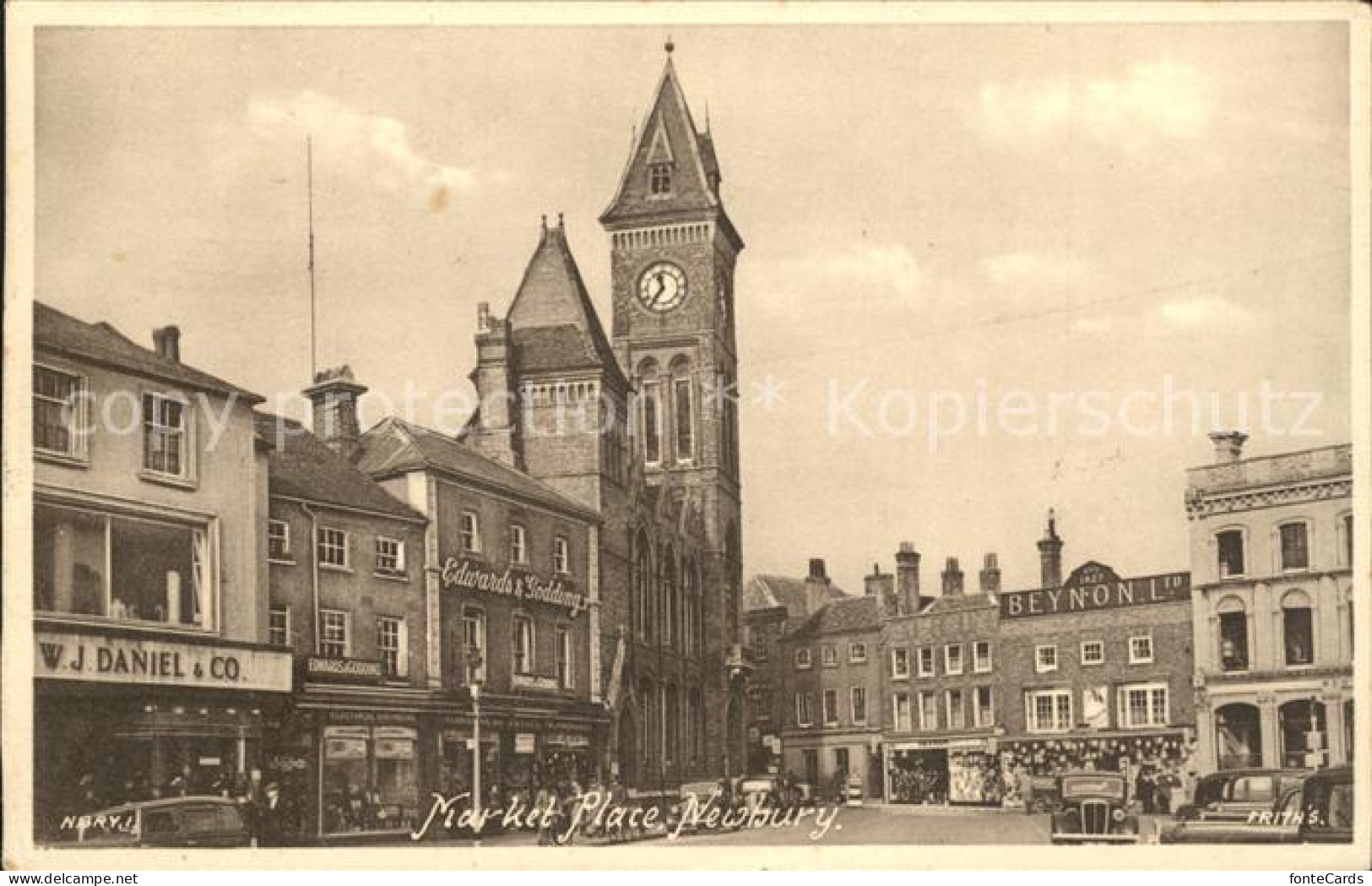 Newbury Berkshire Market Place