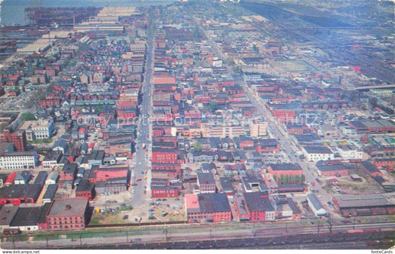 Newport News Virginia USA Fliegeraufnahme