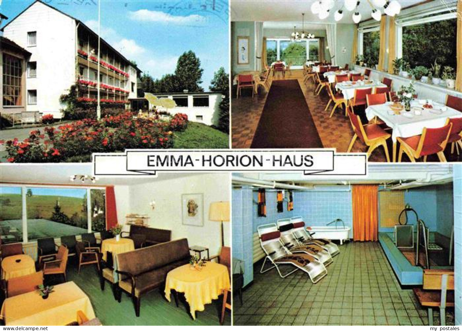 Neye Wipperfuerth Emma-Horion-Haus Muettergenesungsheim Speisesaal Aufenthaltsra