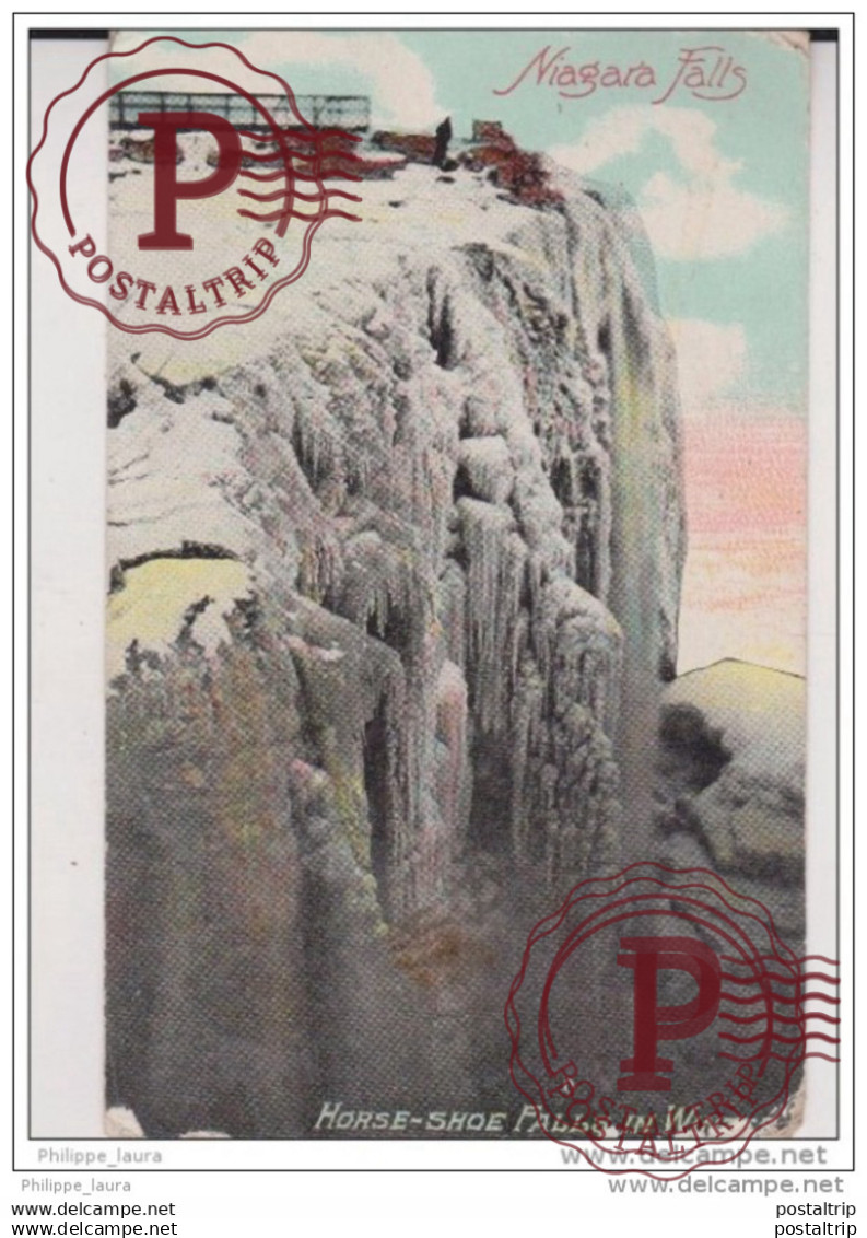 Niagara Fall Horse Shoe Falls In Winter