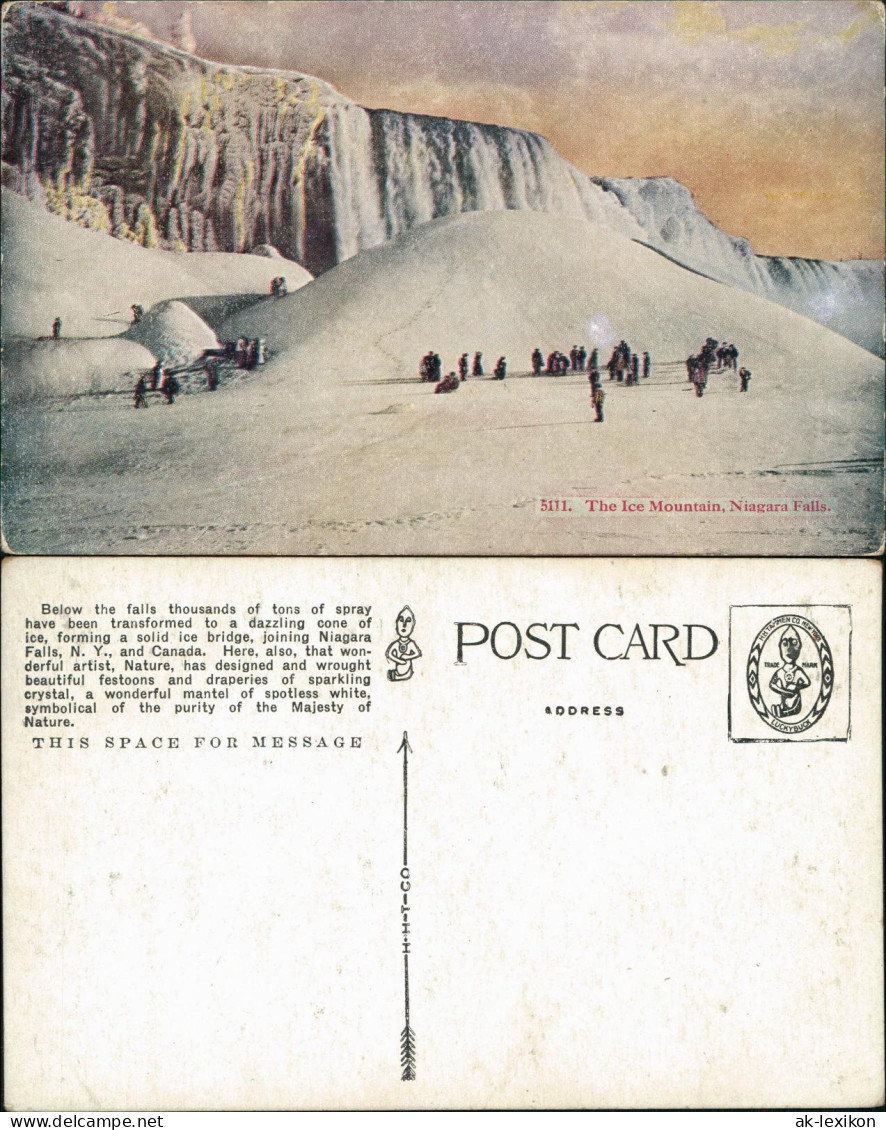 Niagara Falls (NY) Niagarafälle / Niagara Falls The Ice Mountain 1912