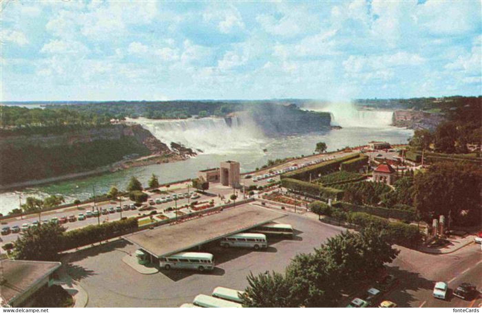 NIAGARA FALLS Ontario Canada General view of Niagara Falls