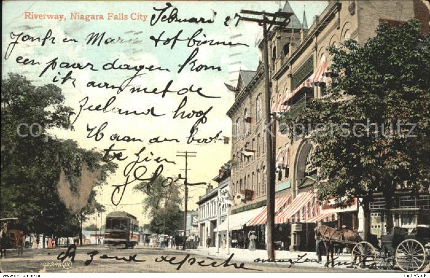 Niagara Falls Ontario Riverway Niagara Falls City