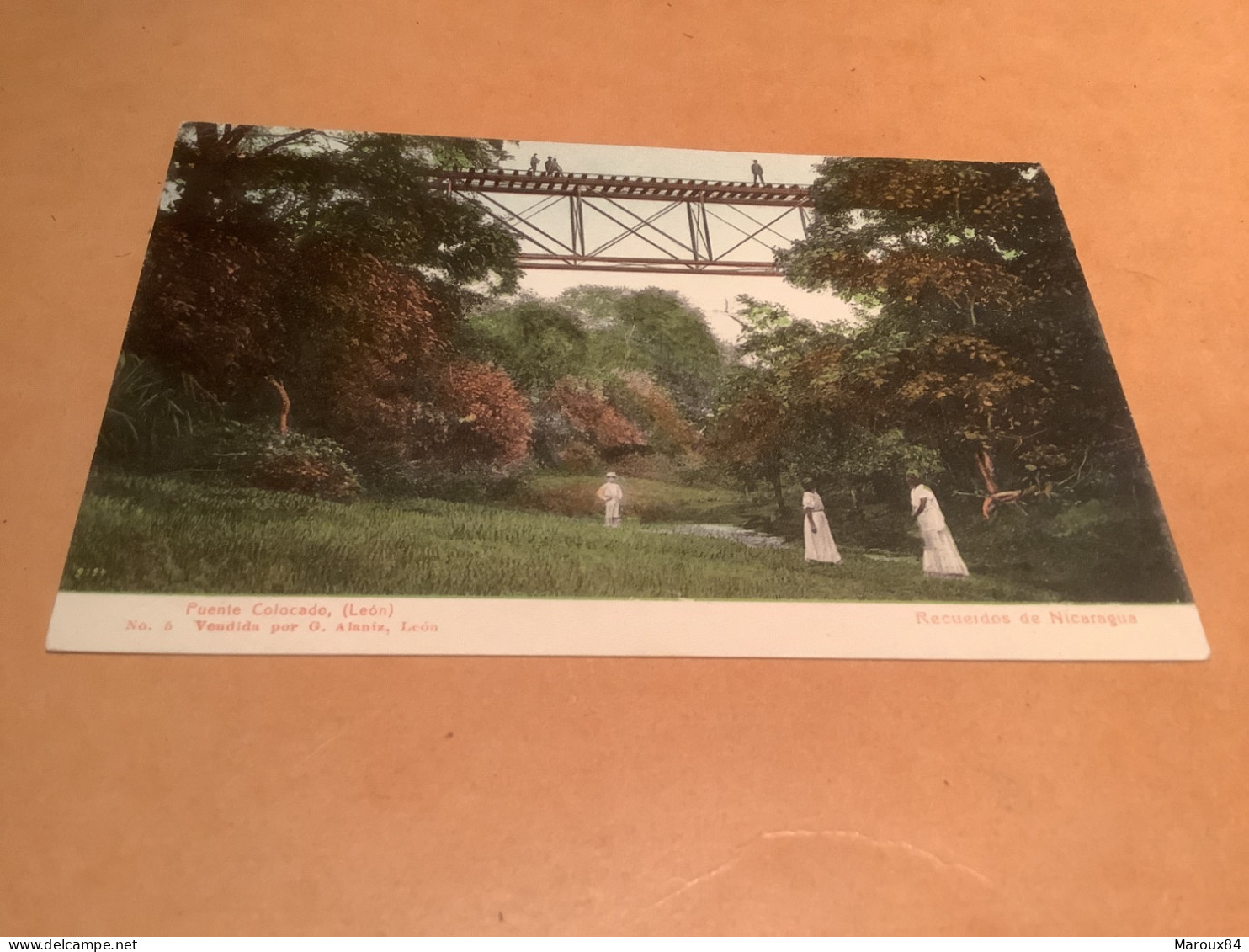 Nicaragua recuerdos de Nicaragua puente colocado