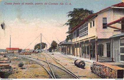 Nicaragua - CORINTO - Costa frente al muelle - Puerto - Ed. Cisneros