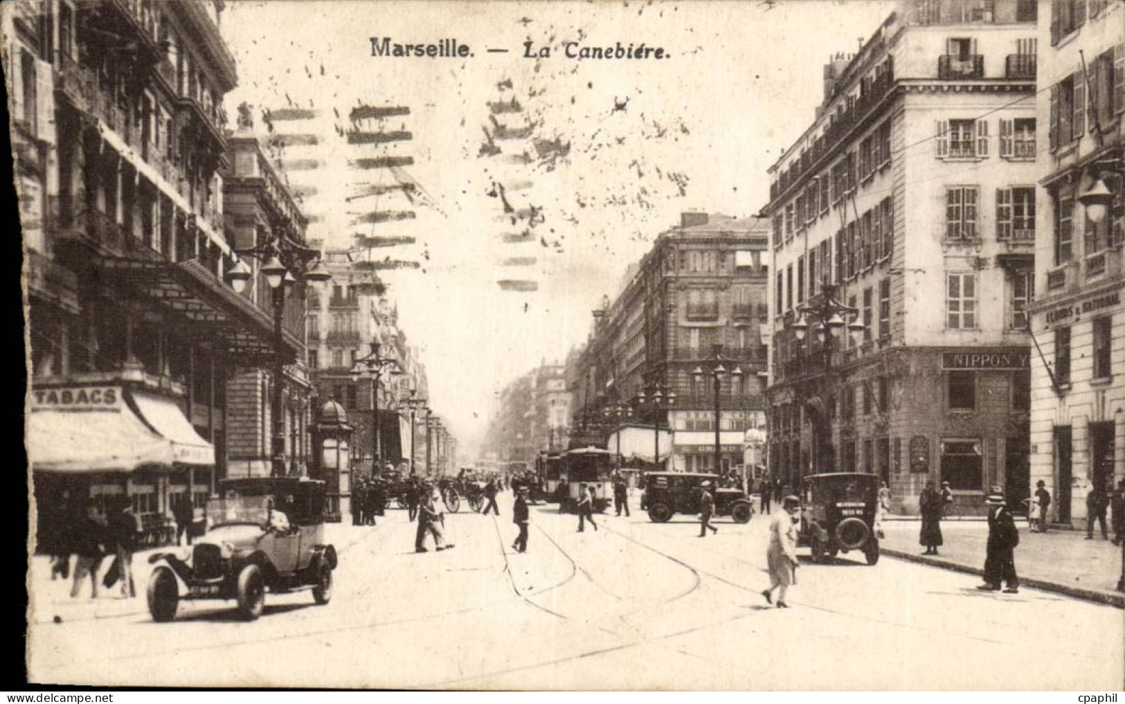 Nice CPA La CAnebiere
