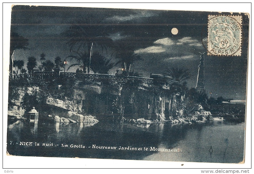NICE  la nuit la grotte TTB