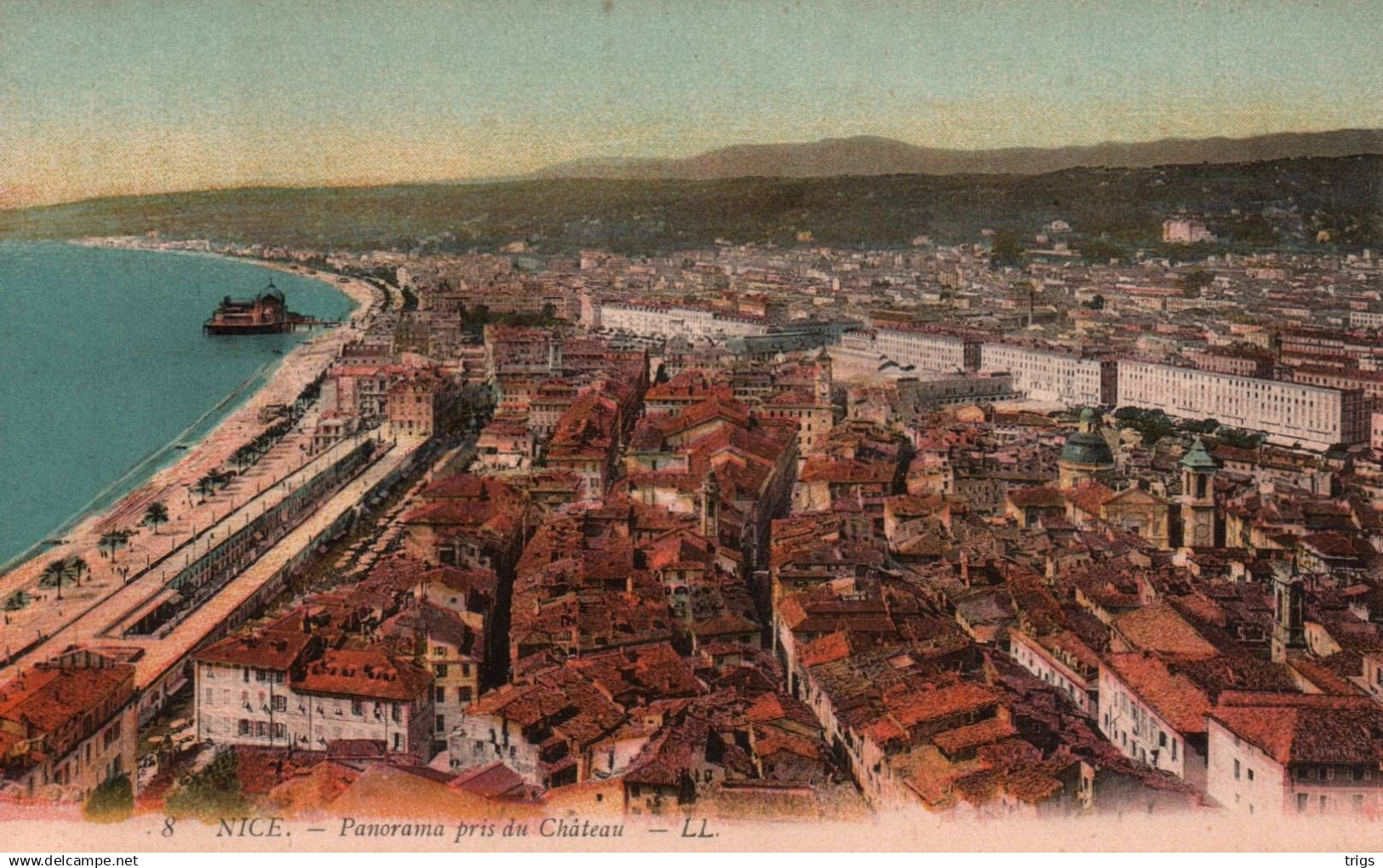 Nice - Panorama pris du Château