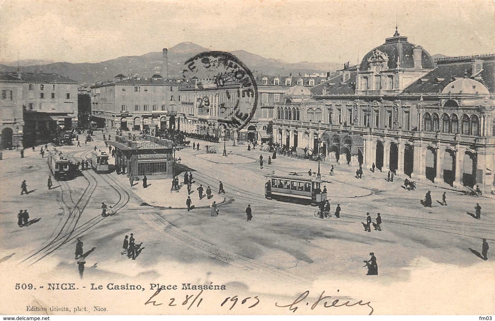 Nice tramway 509 Giletta