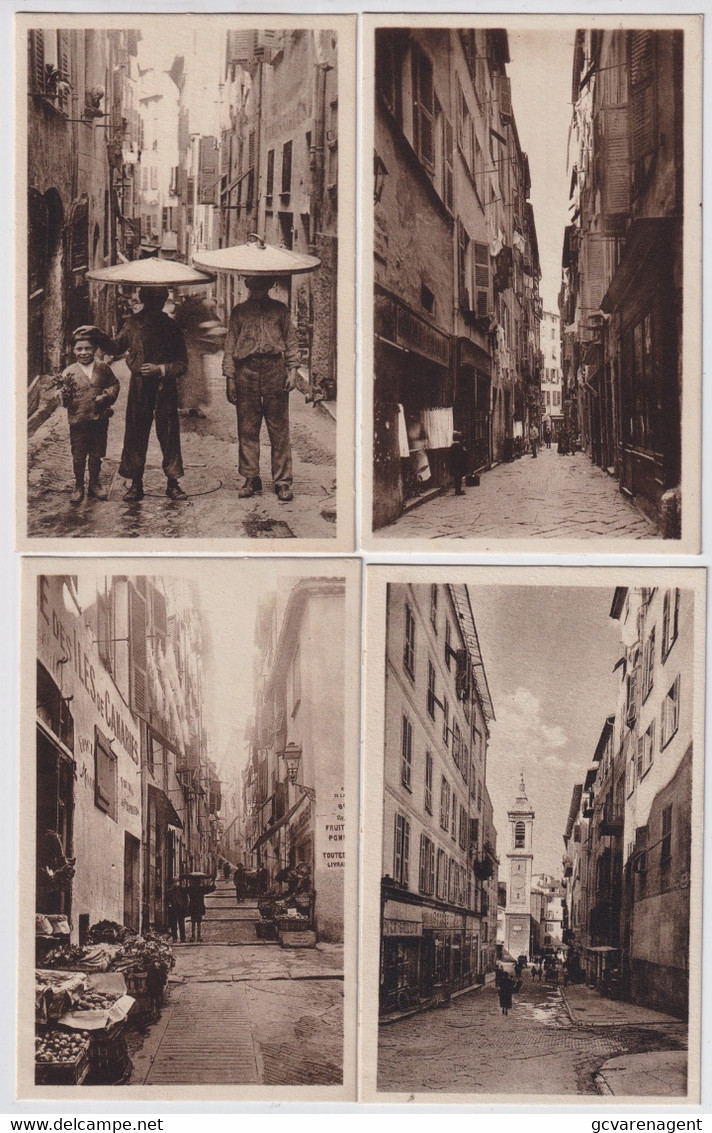NICE  VIELLE VILLE   10 CARTES     3 SCANS