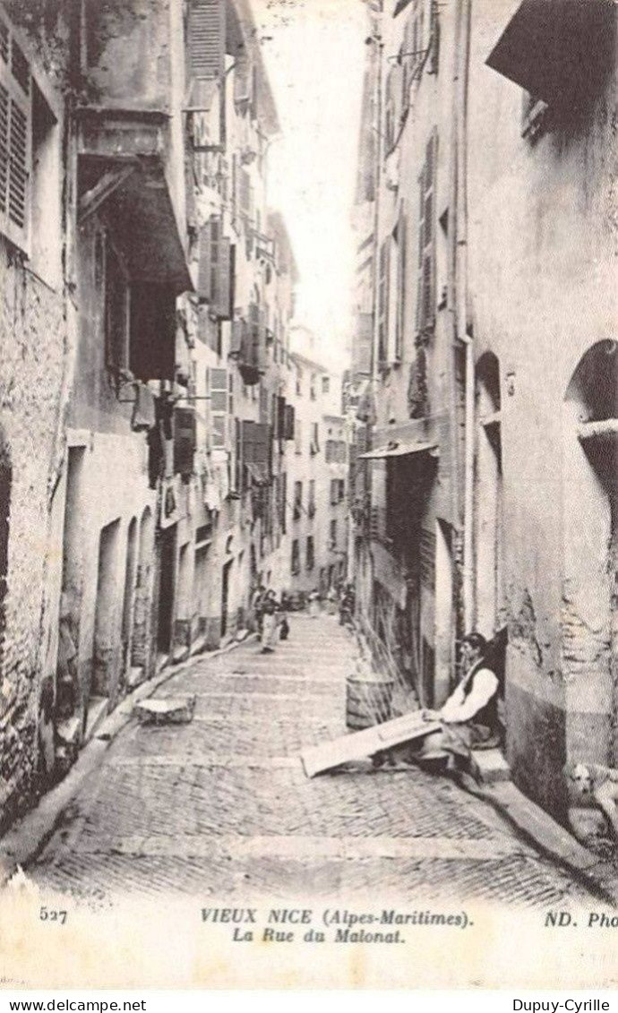 NICE - Vieux Nice - La Rue du Malonat - très bon état