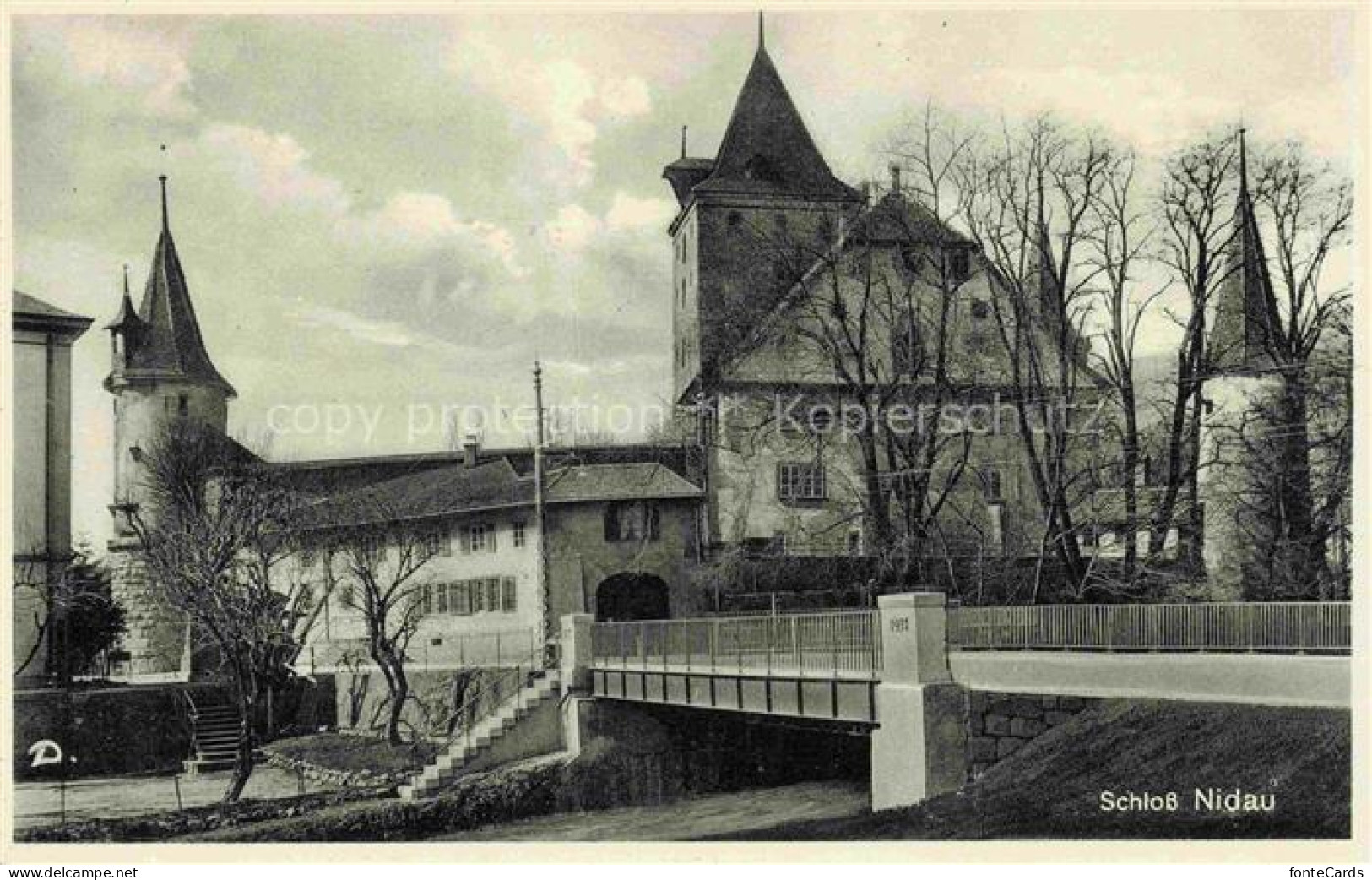 Nidau Bielersee Lac de Bienne BE Schloss
