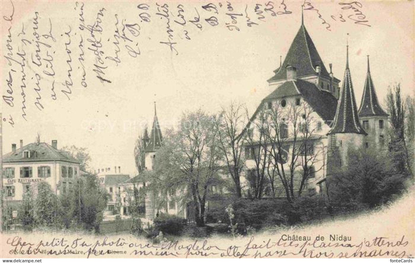 Nidau Bielersee Lac de Bienne BE Schloss