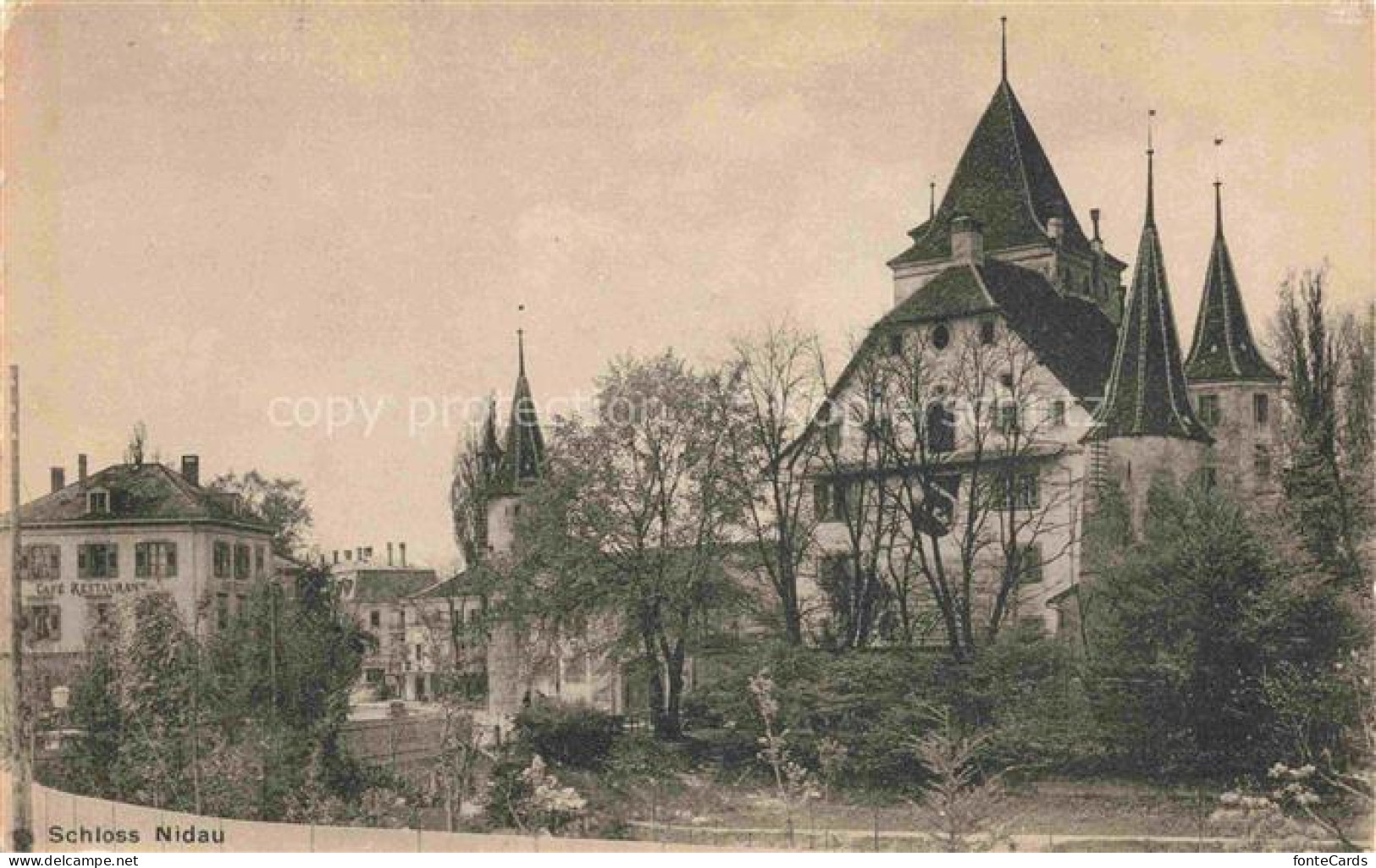Nidau Bielersee Lac de Bienne BE Schloss