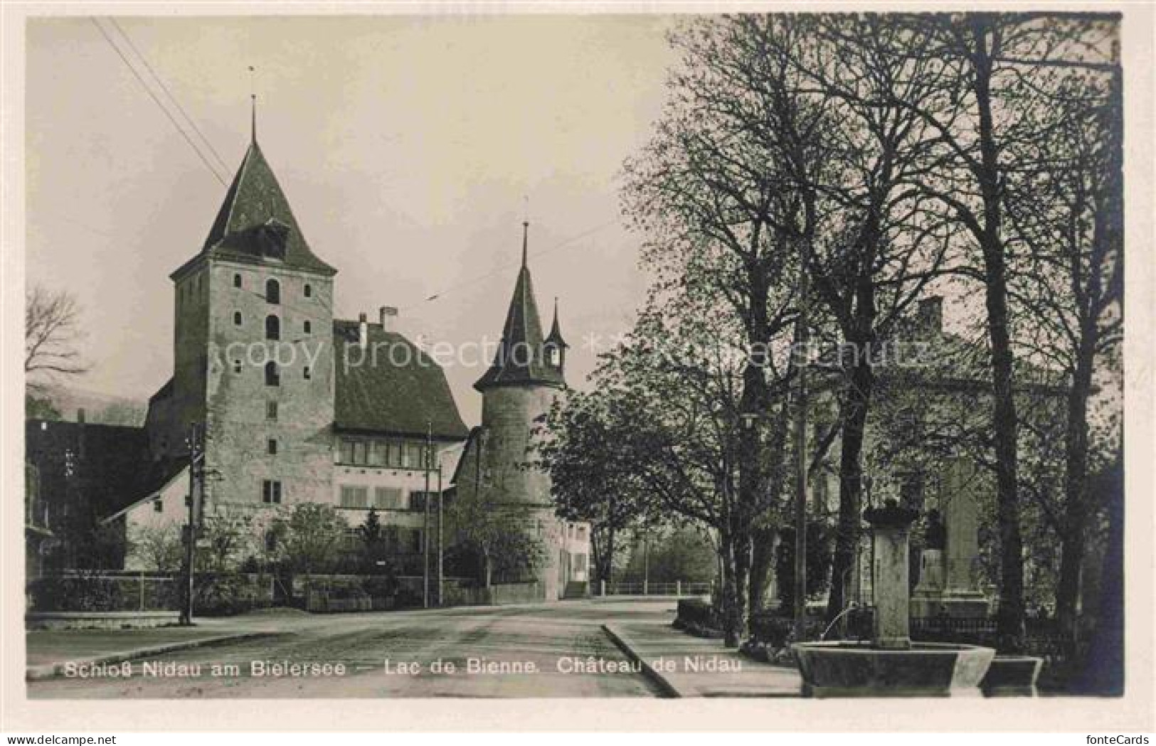Nidau Bielersee Lac de Bienne BE Schloss