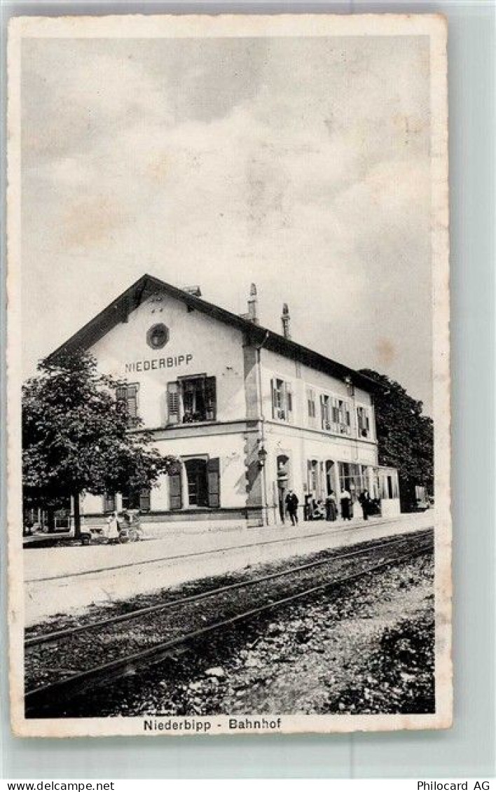 Niederbipp Bahnhof Bahnhof Schweiz 1918 Foto AK - 13673054