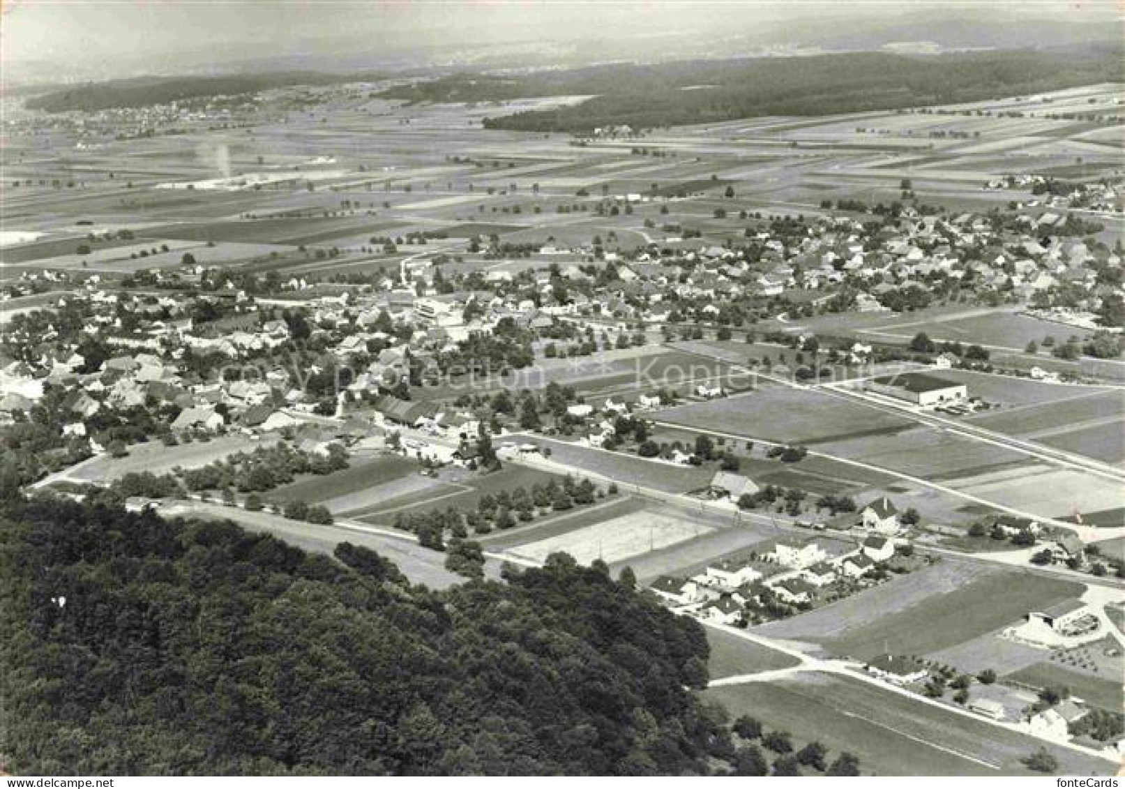 Niederbipp BE Fliegeraufnahme
