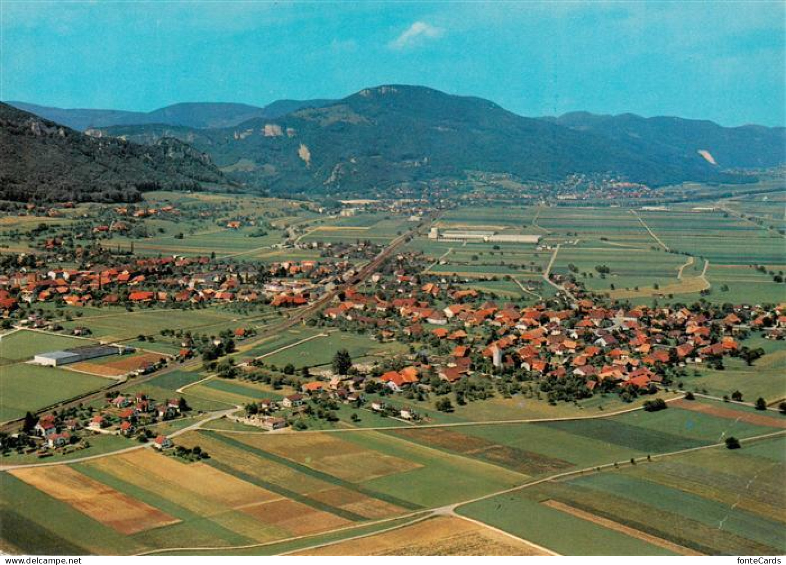 Niederbipp BE Fliegeraufnahme